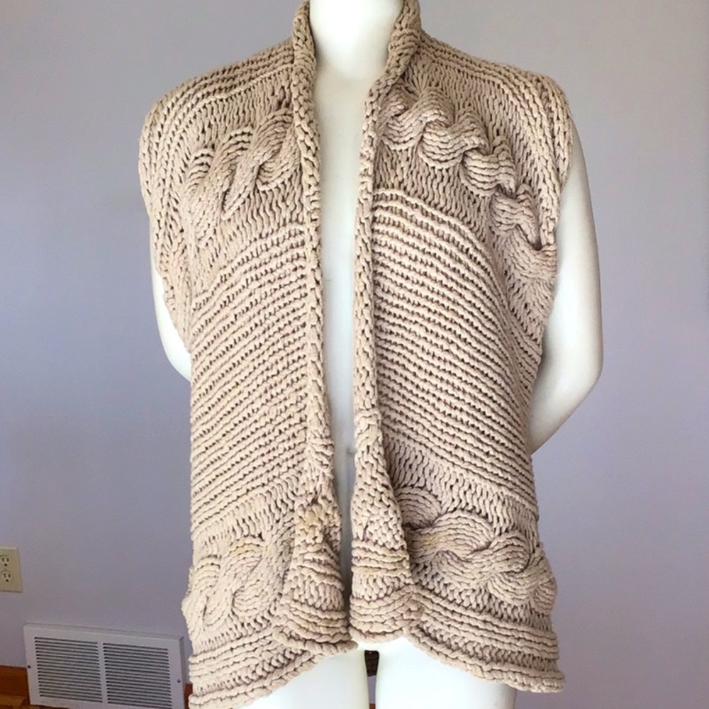 Shorn Chunky Knit Vest